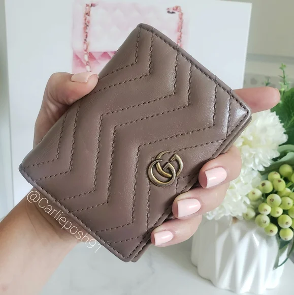 Authentic Pre-owned Gucci Marmont Compact Wallet - Picture 3 of 15